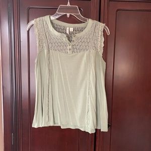 Cato mint colored tank size S